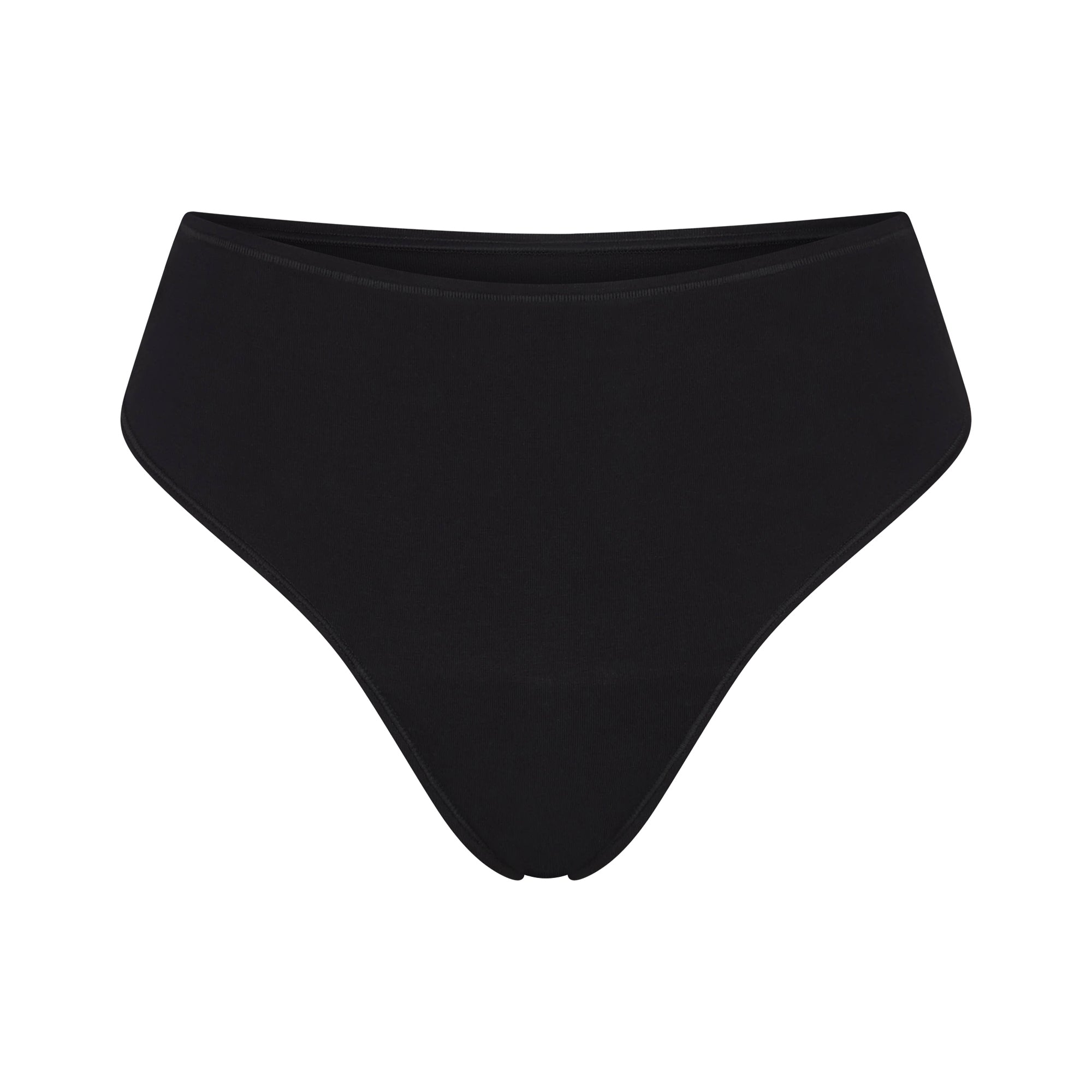PERIOD PANTIES THONG | OBSIDIAN