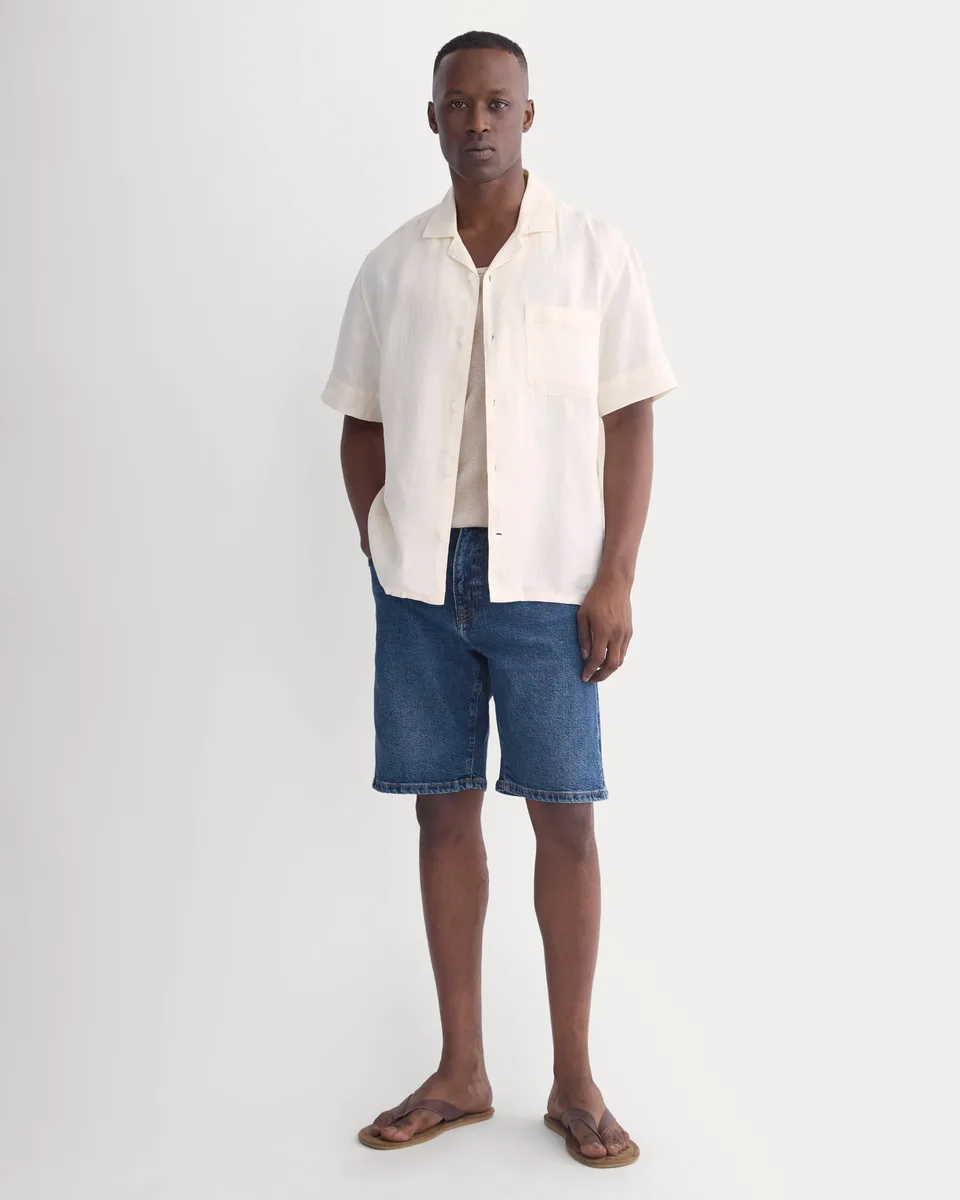 Denim Jort | Medium Dark Indigo