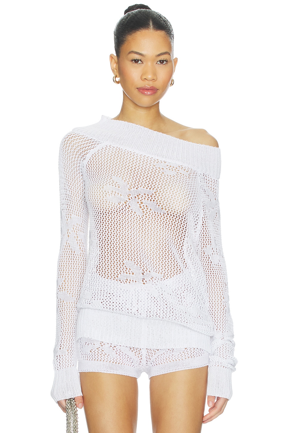 SNDYS Terra Knit Top in White