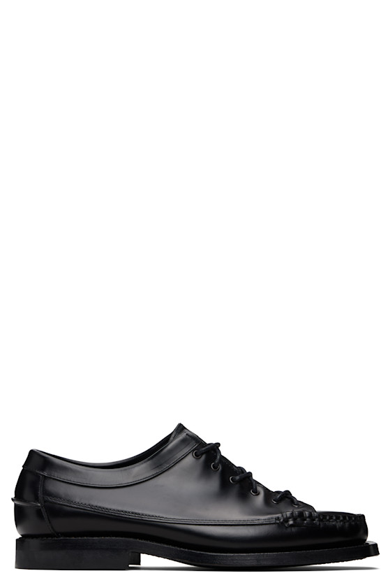 Black Priego Squared Derbys