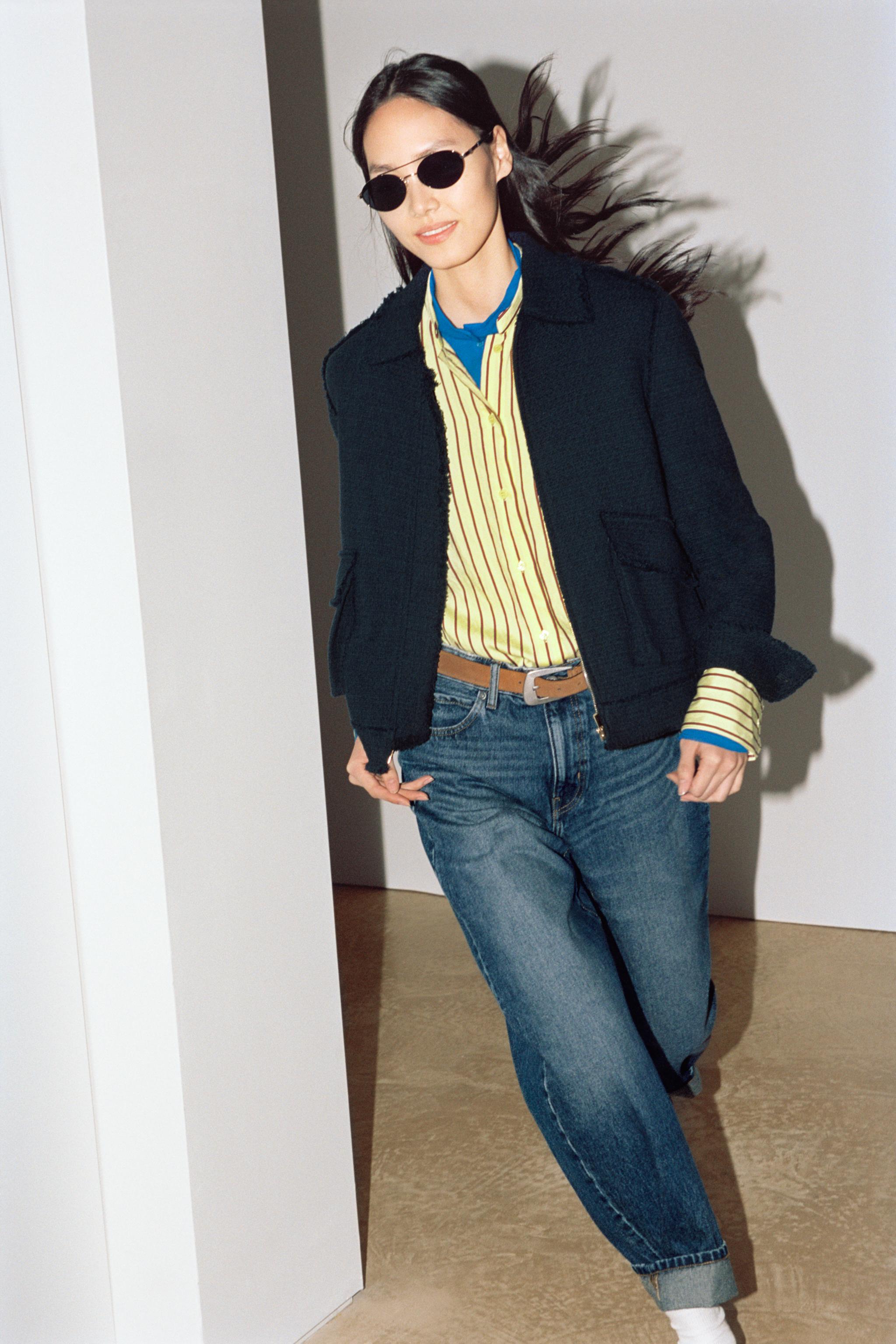 ZW COLLECTION MID-RISE CUFFED BALLOON JEANS