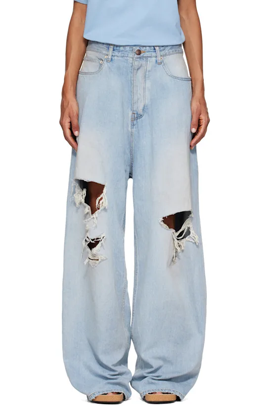 Blue Baggy Jeans
