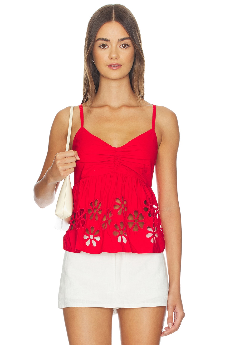 Rails Meru Top in Scarlet