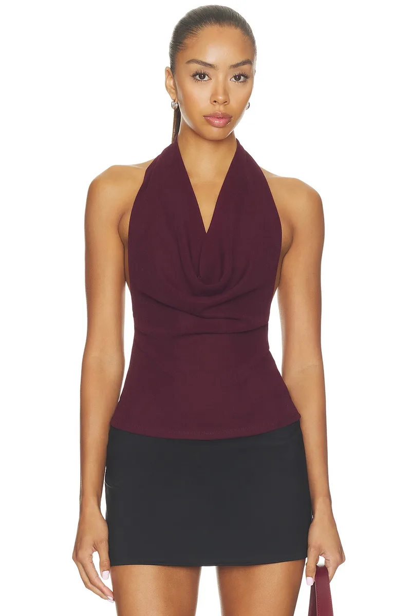 NIA Declan Top in Plum