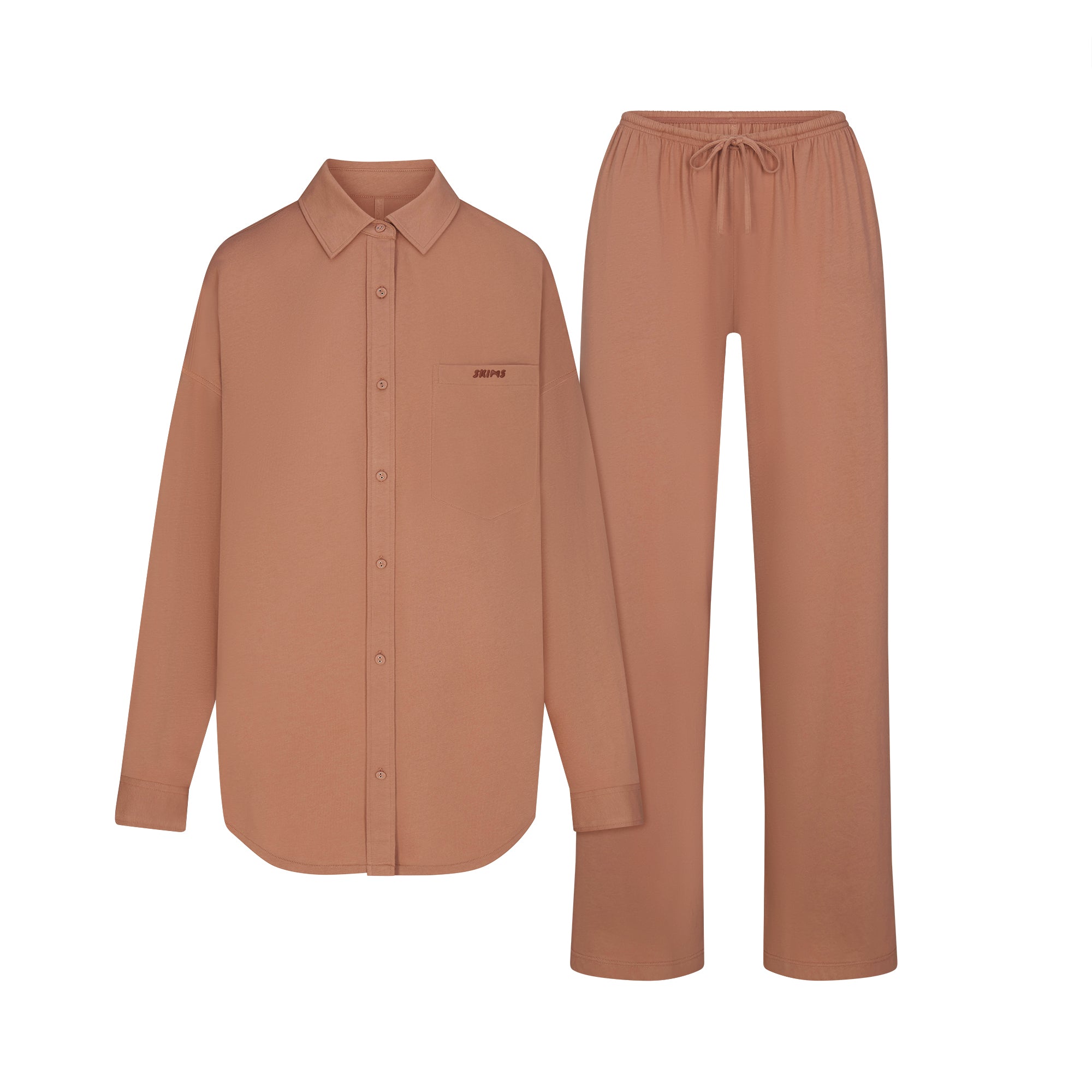 ORGANIC COTTON SLEEP LONG SLEEVE SET | SIENNA