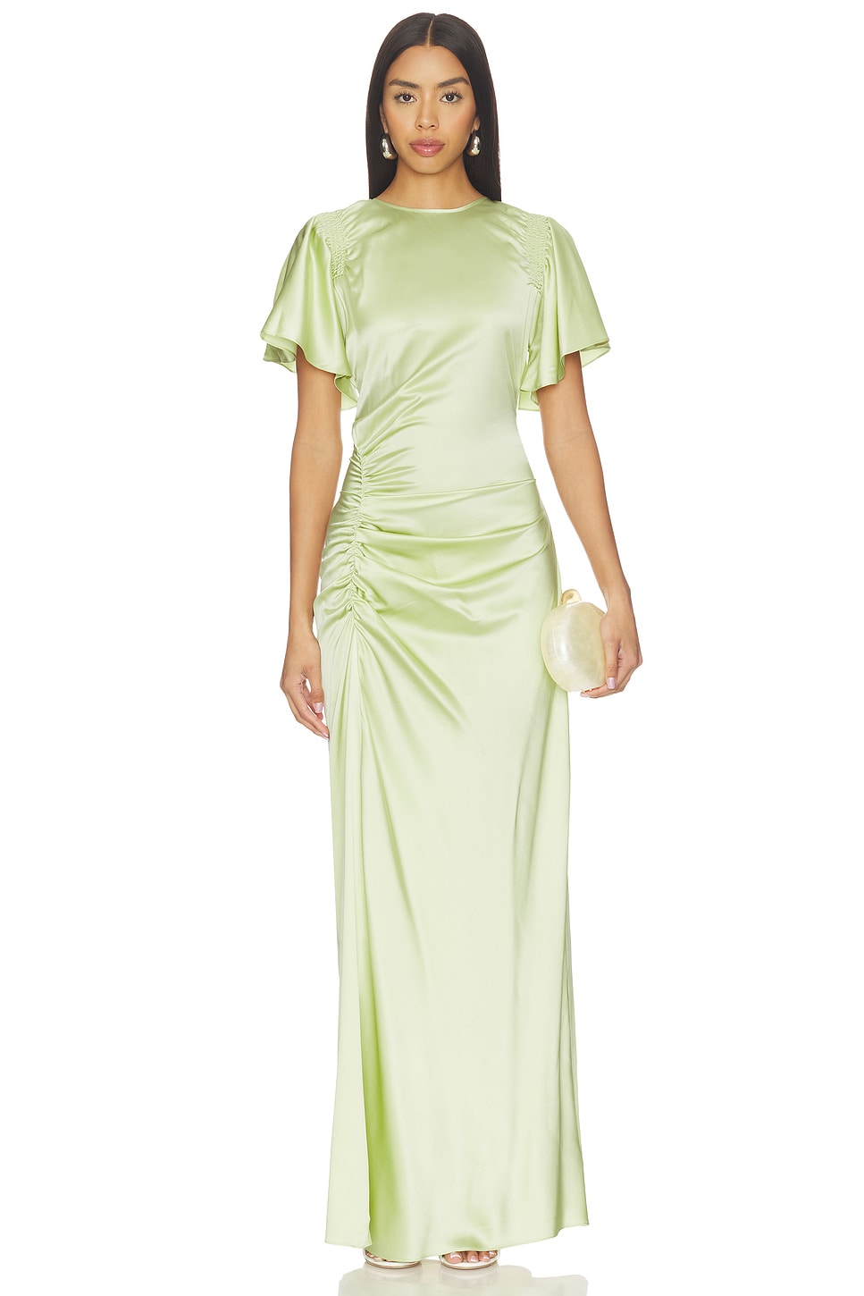 Veronica Beard Huntleigh Dress in Pistachio