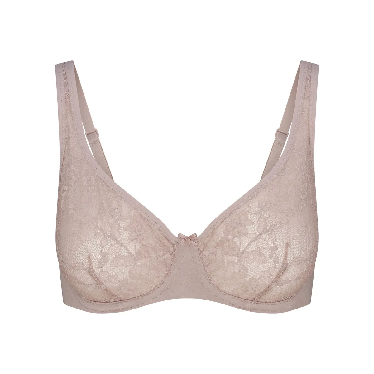 SKIMS LACE UNLINED MINIMIZER BRA | FAWN