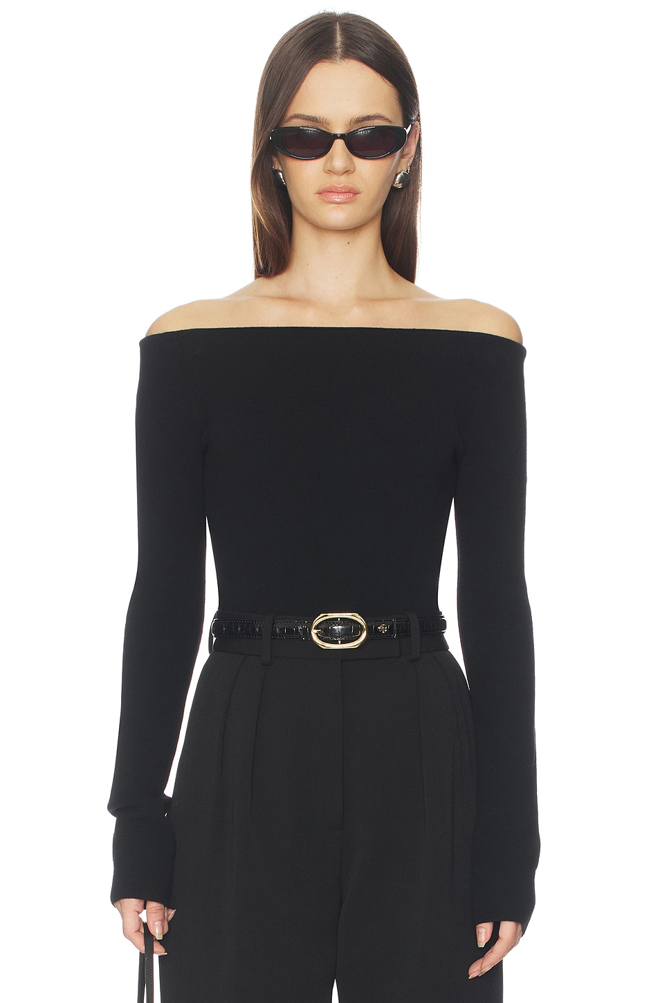 A.L.C. Jo Top in Black