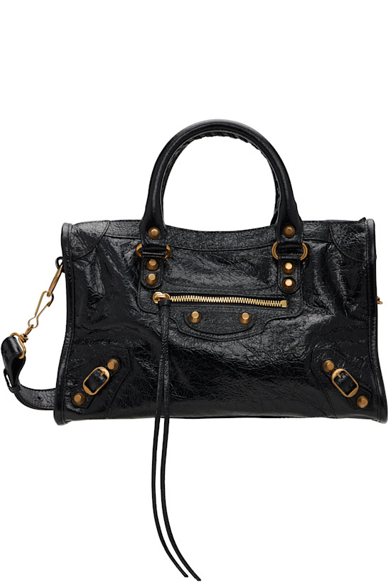Black 'Le City' Arena Lamb Bag