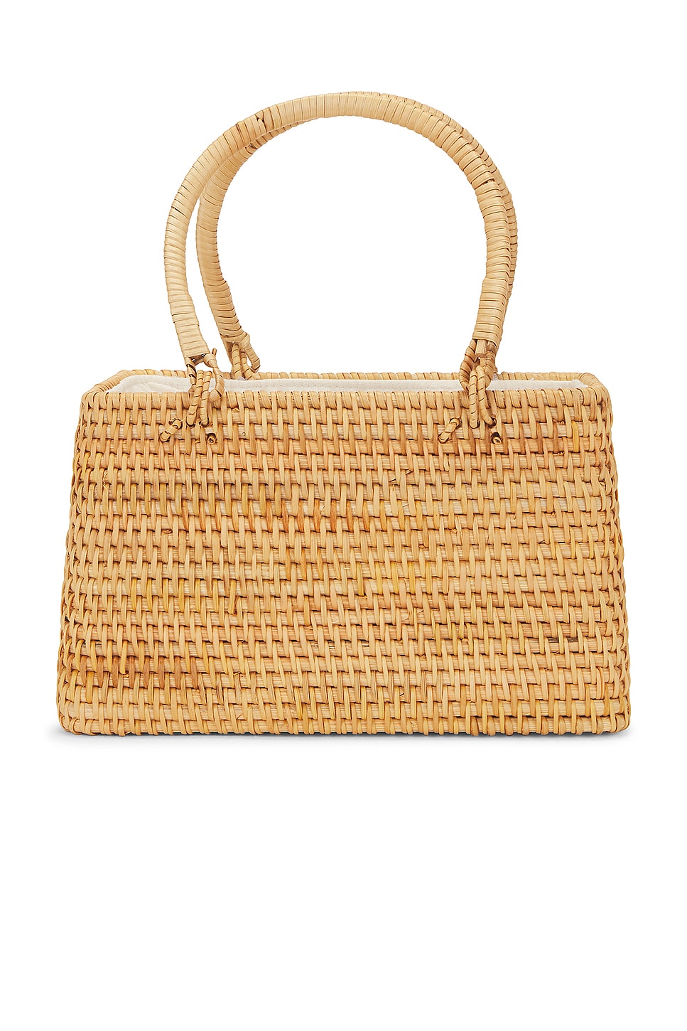 Casa Clara Ophelia Bag in Rattan