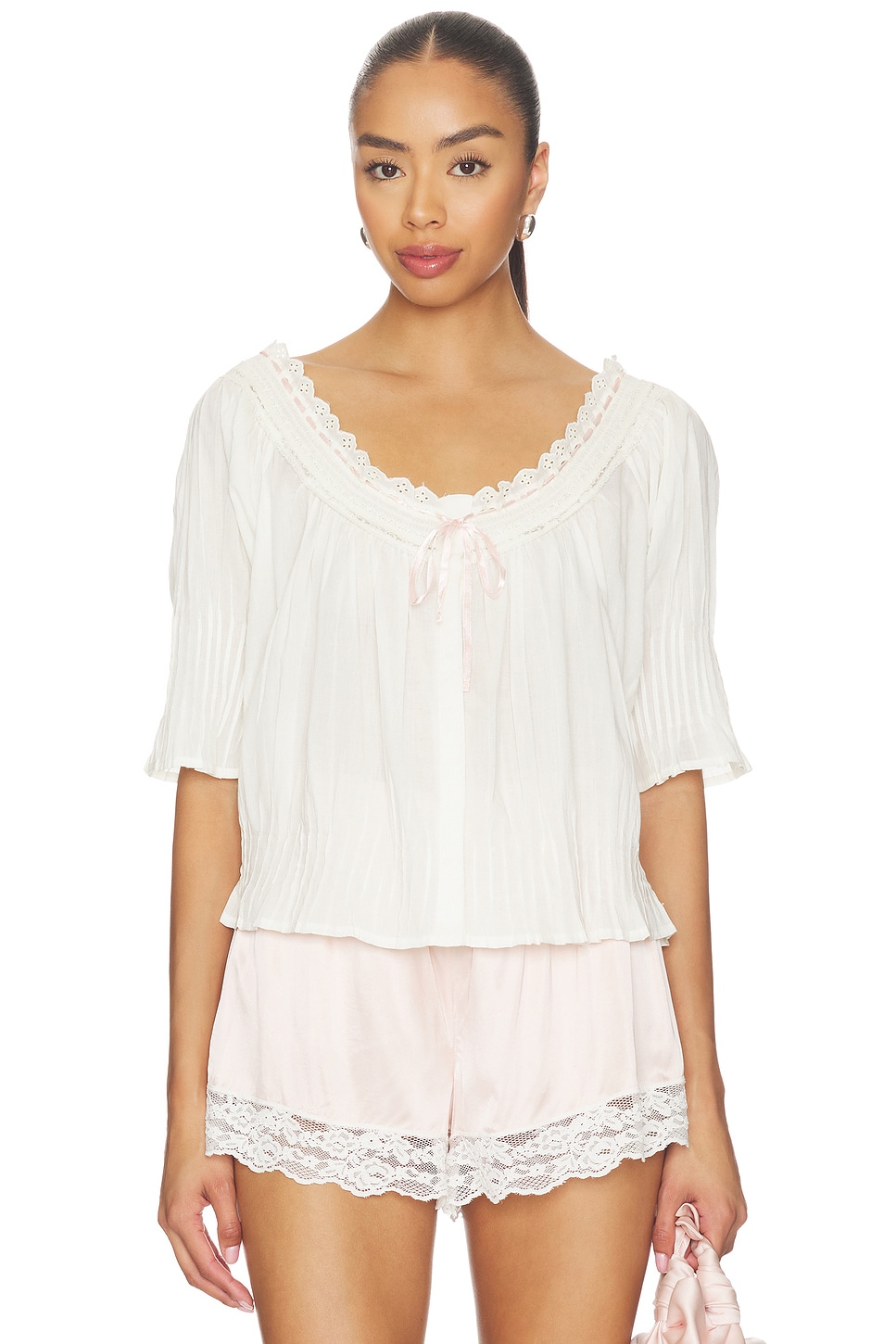 LPA Cassia Top in Cream