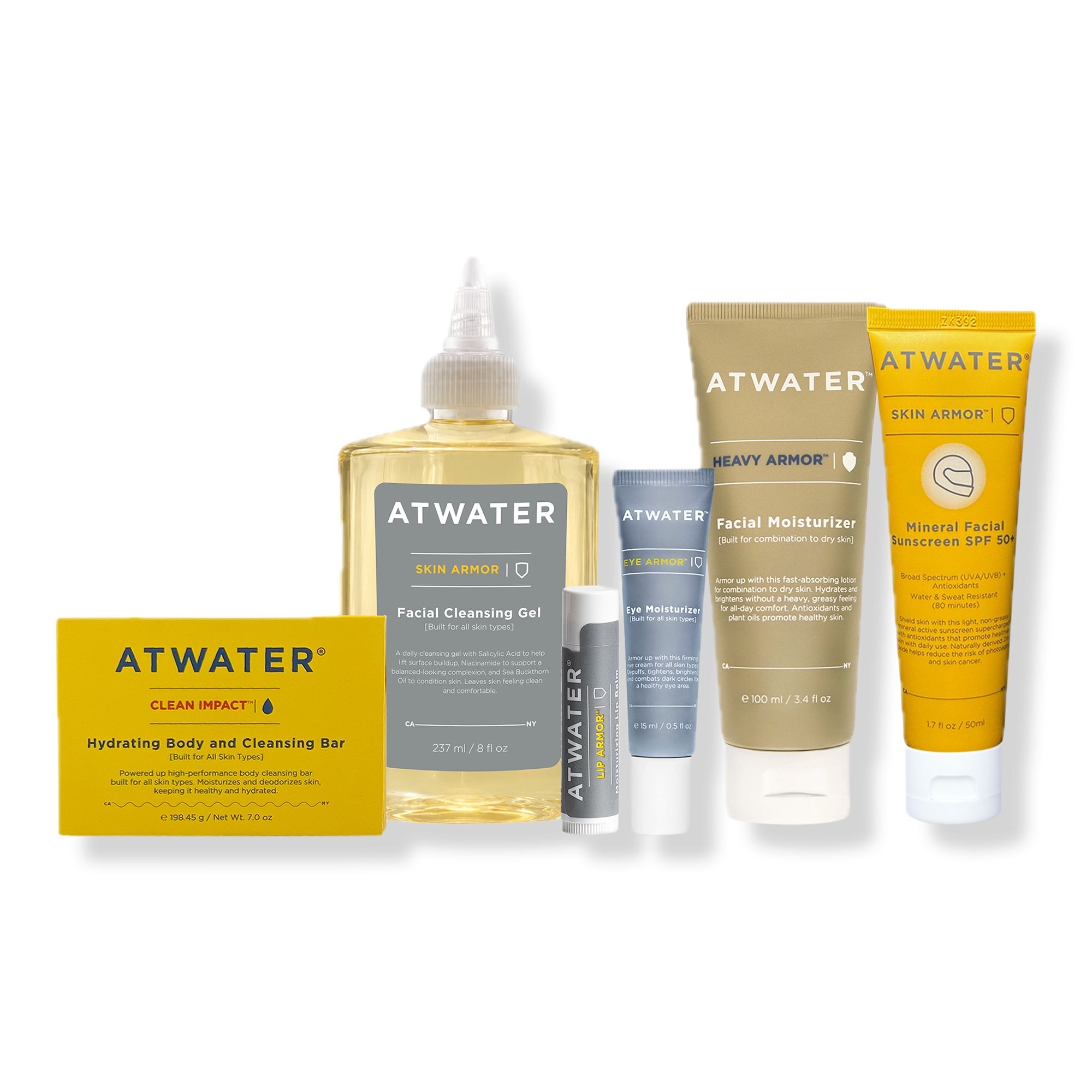 ATWATER Heavy Armor Dry Skin Ultimate Set