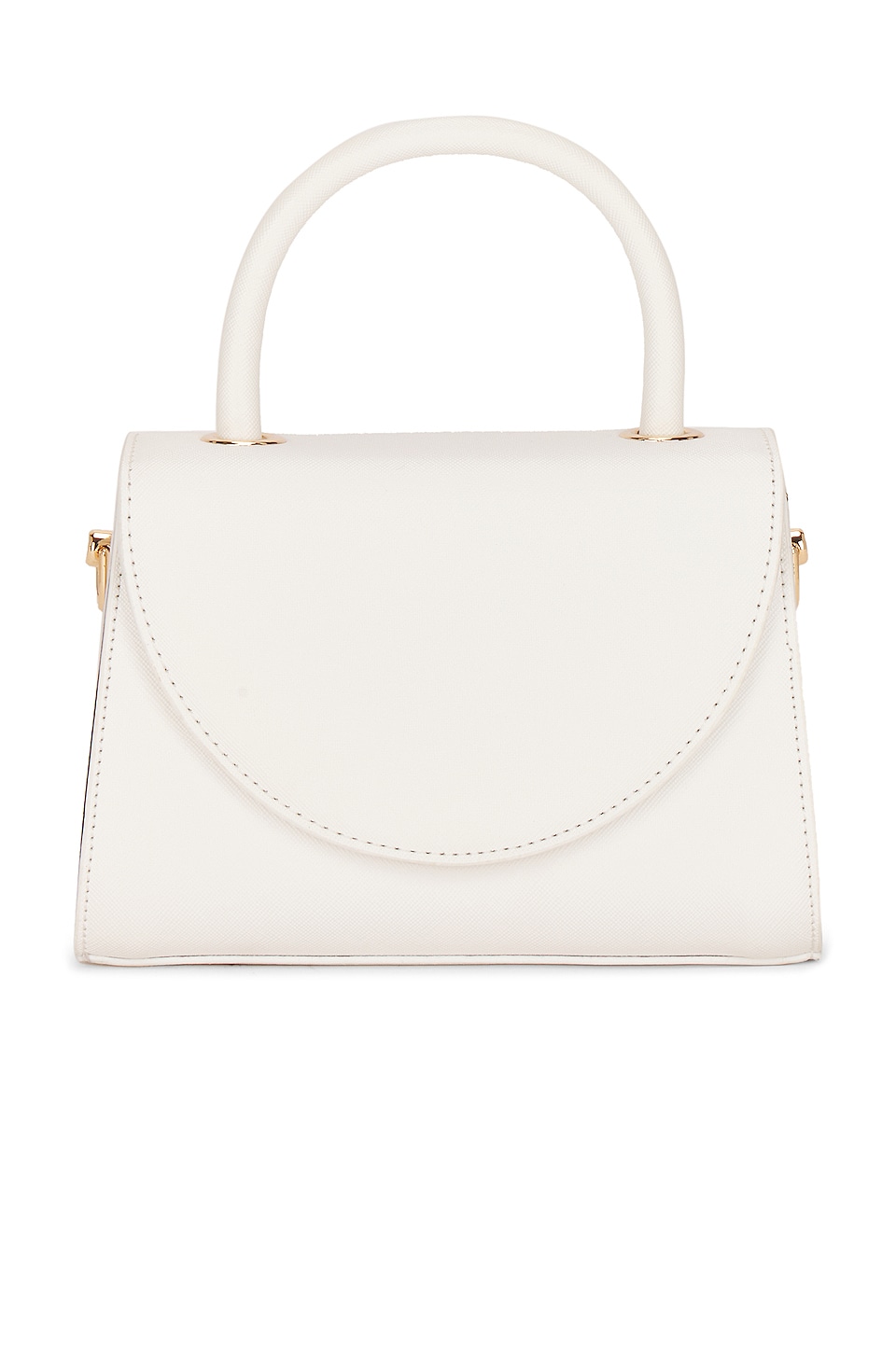 olga berg Sasha Top Handle Bag in White
