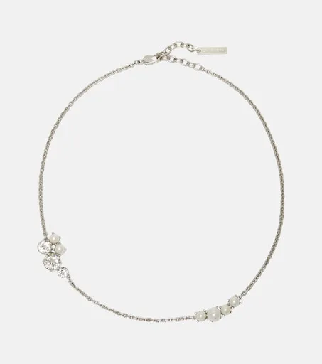 Crystal Pearl necklace