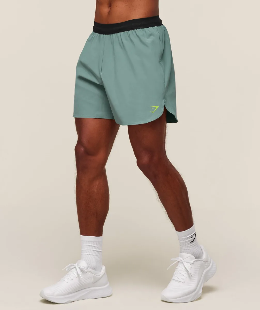 Gymshark Fit Repeat 6" Shorts - Celeste Blue