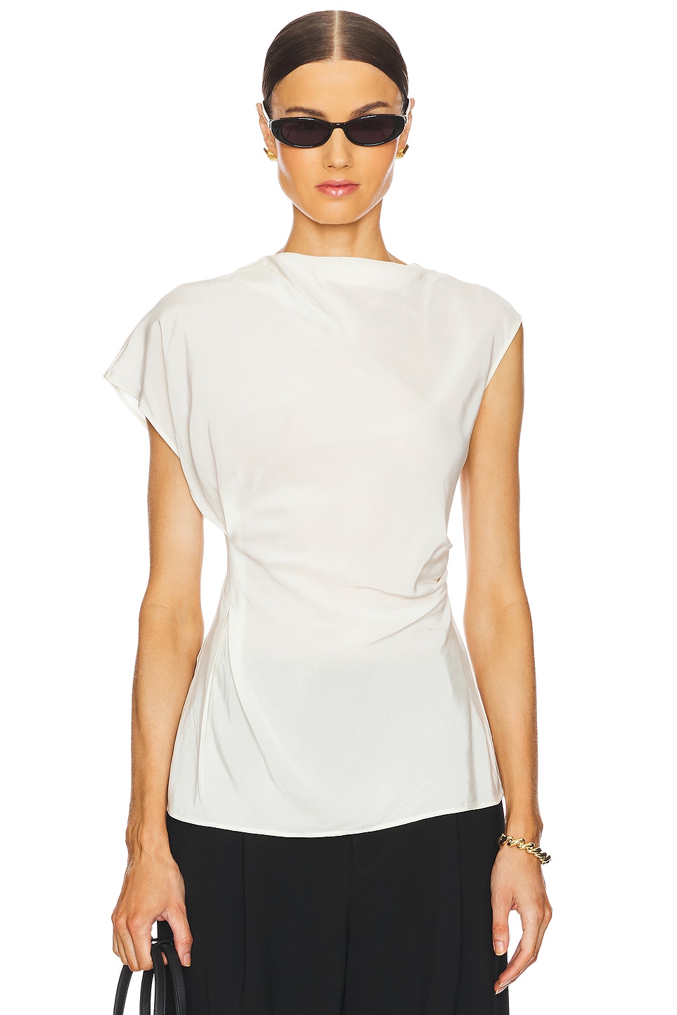 EAVES Sinai Top in Ivory