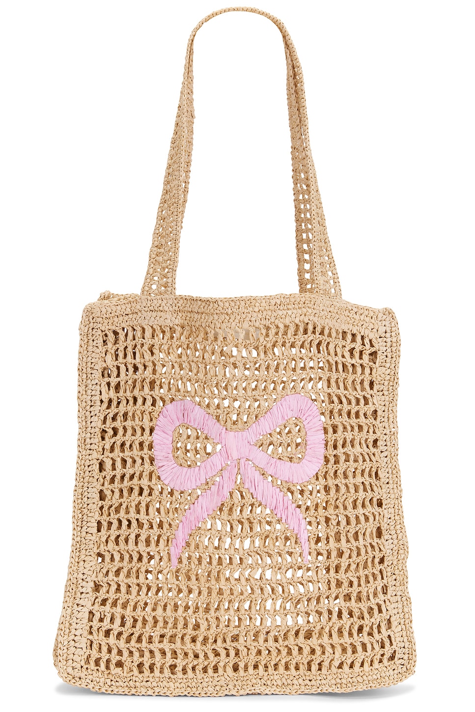LoveShackFancy Seaside Beach Bag in Natural
