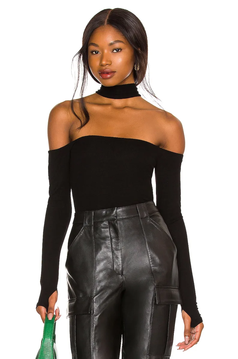 Michael Lauren Eric Top in Black