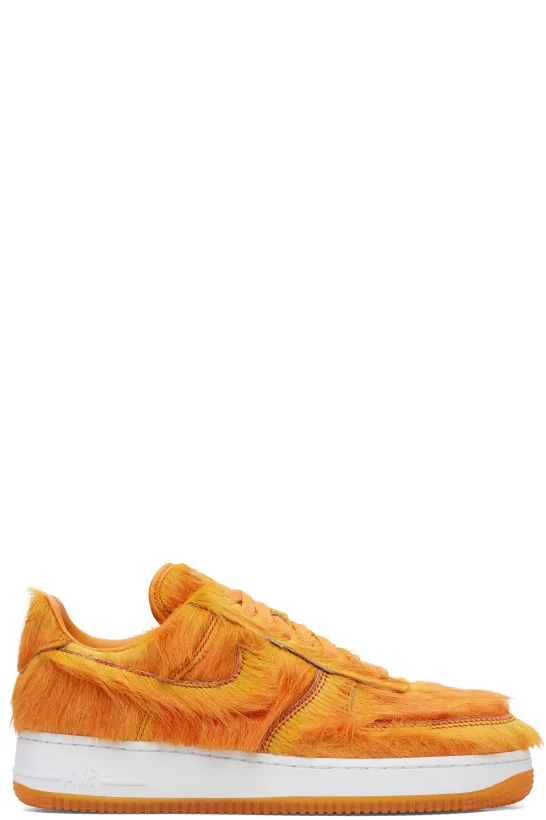 Orange Air Force 1 Sneakers