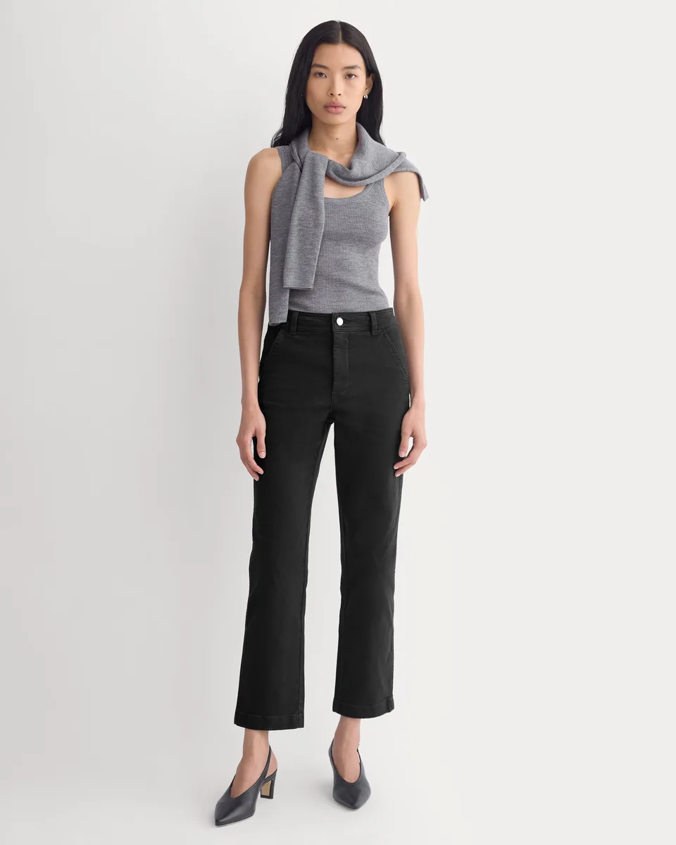 Utility Cigarette Pant | Black