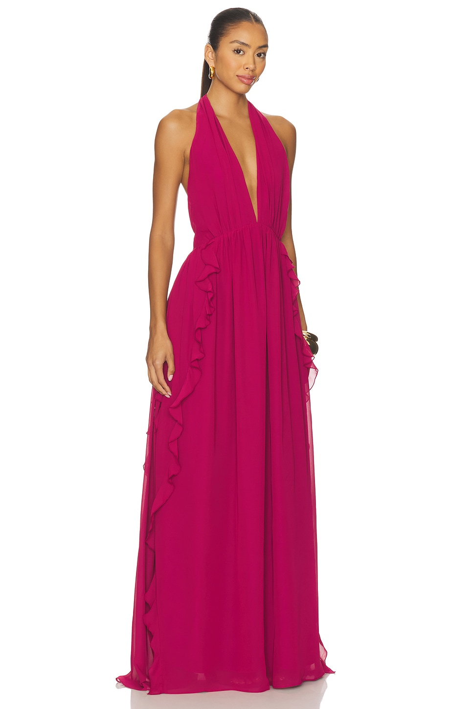 Tularosa VESTIDO LENORA in Raspberry