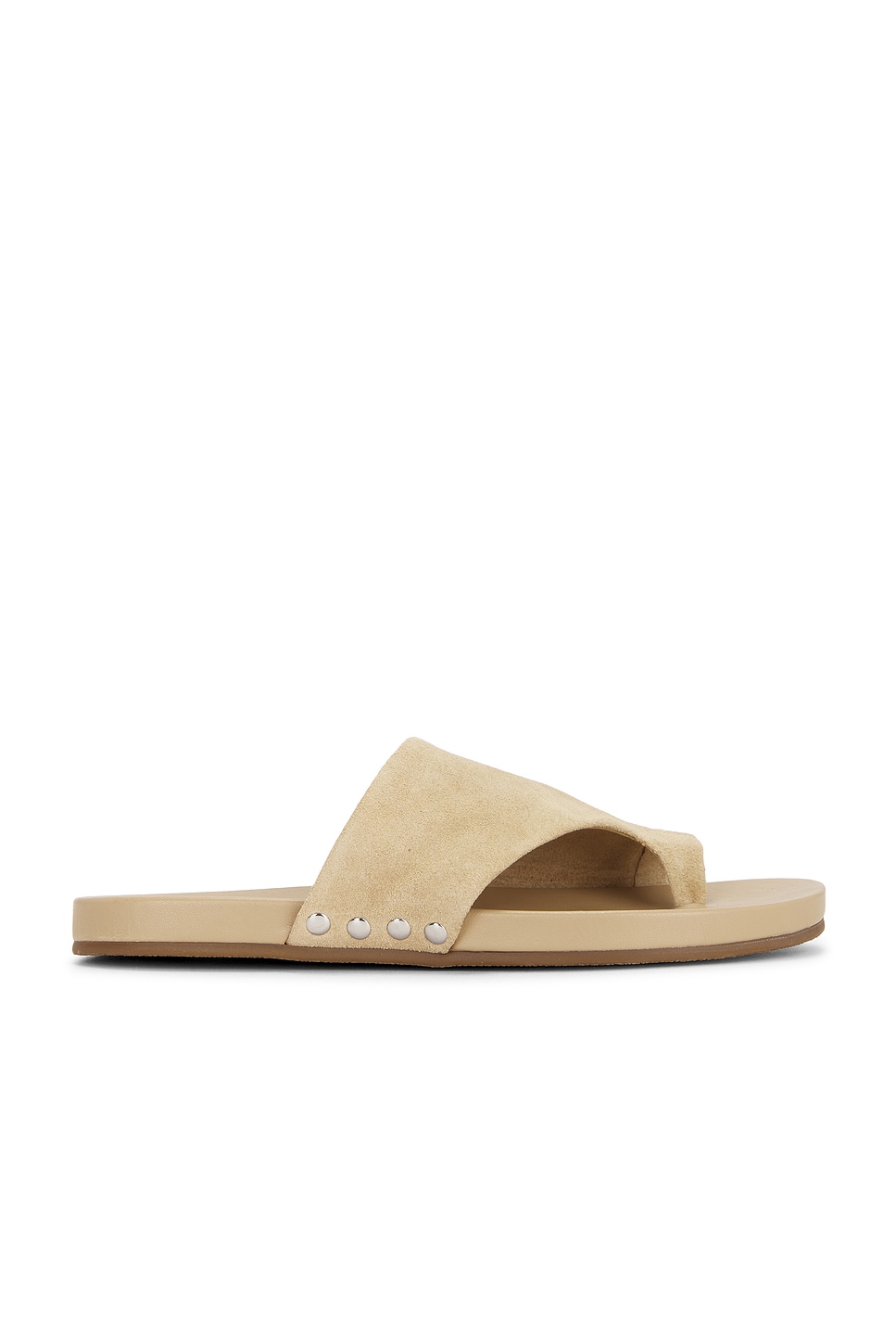 Steve Madden Kessey Sandal in Sand Suede