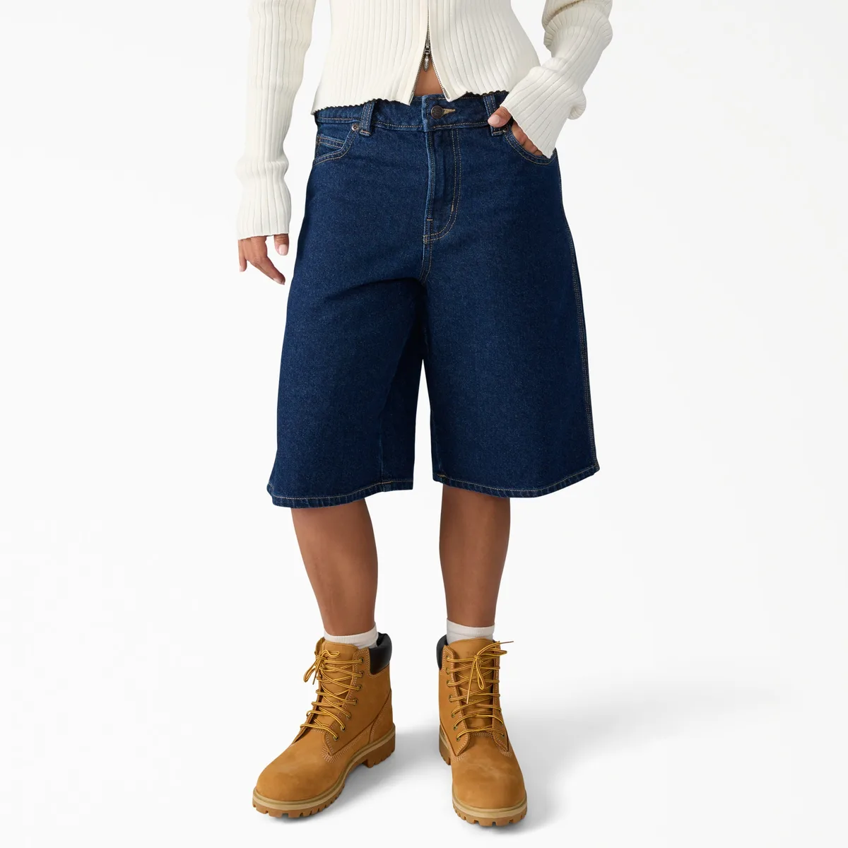 Women's 957 Loose Denim Shorts, 13"