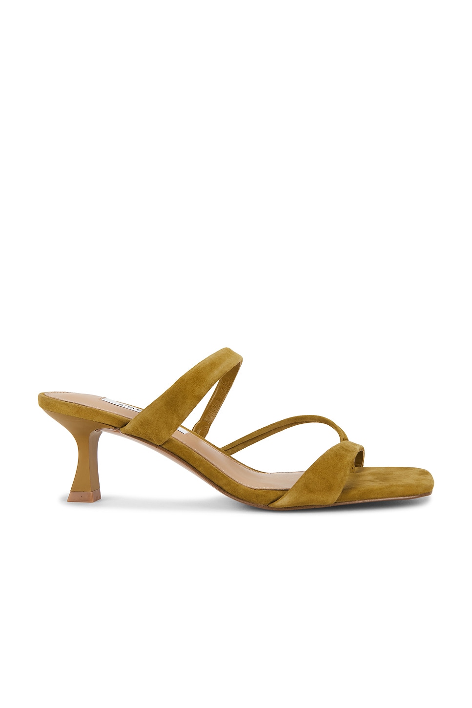 Steve Madden Ajay Sandal in Olive Suede