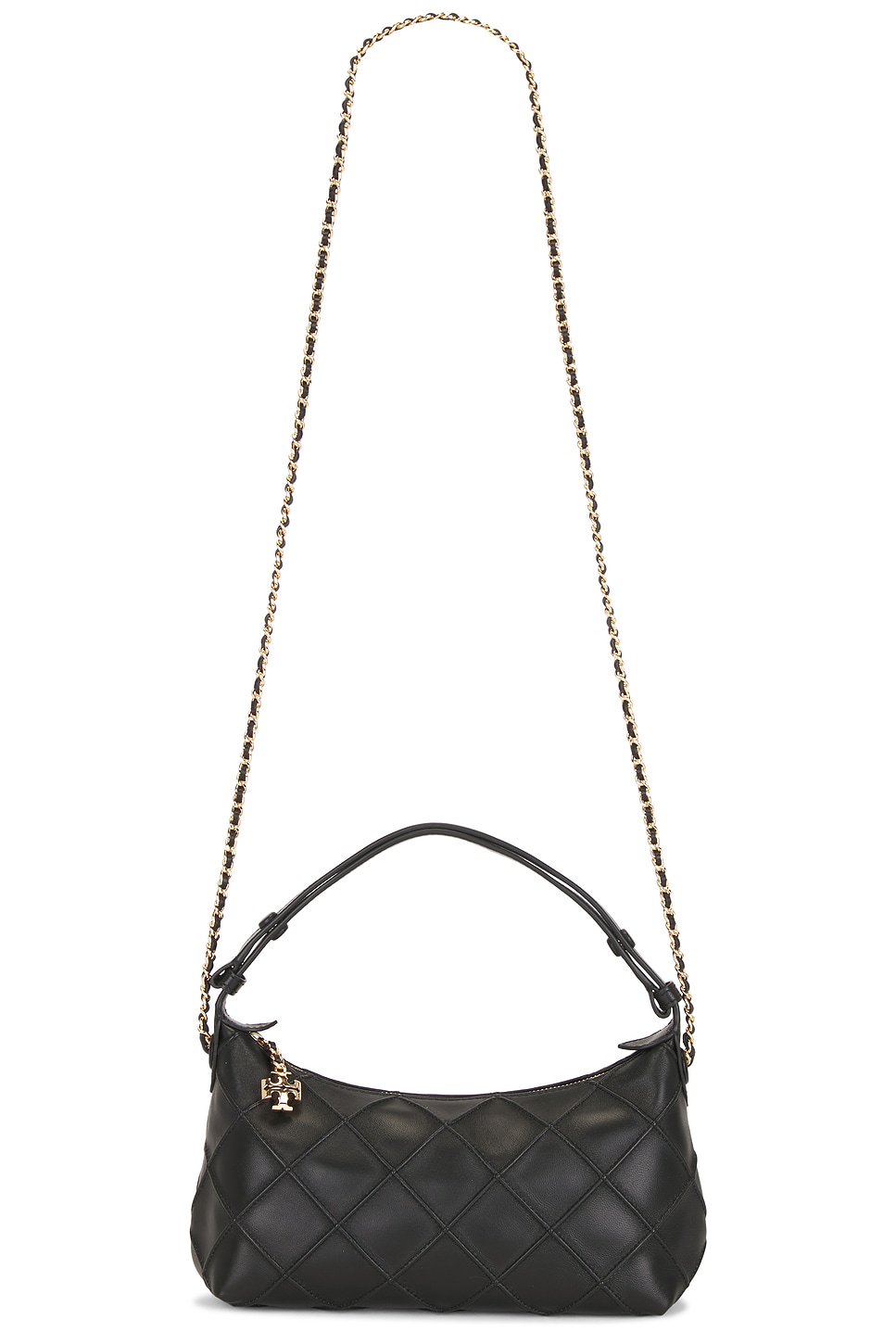 Tory Burch Fleming Pochette Bag in Black
