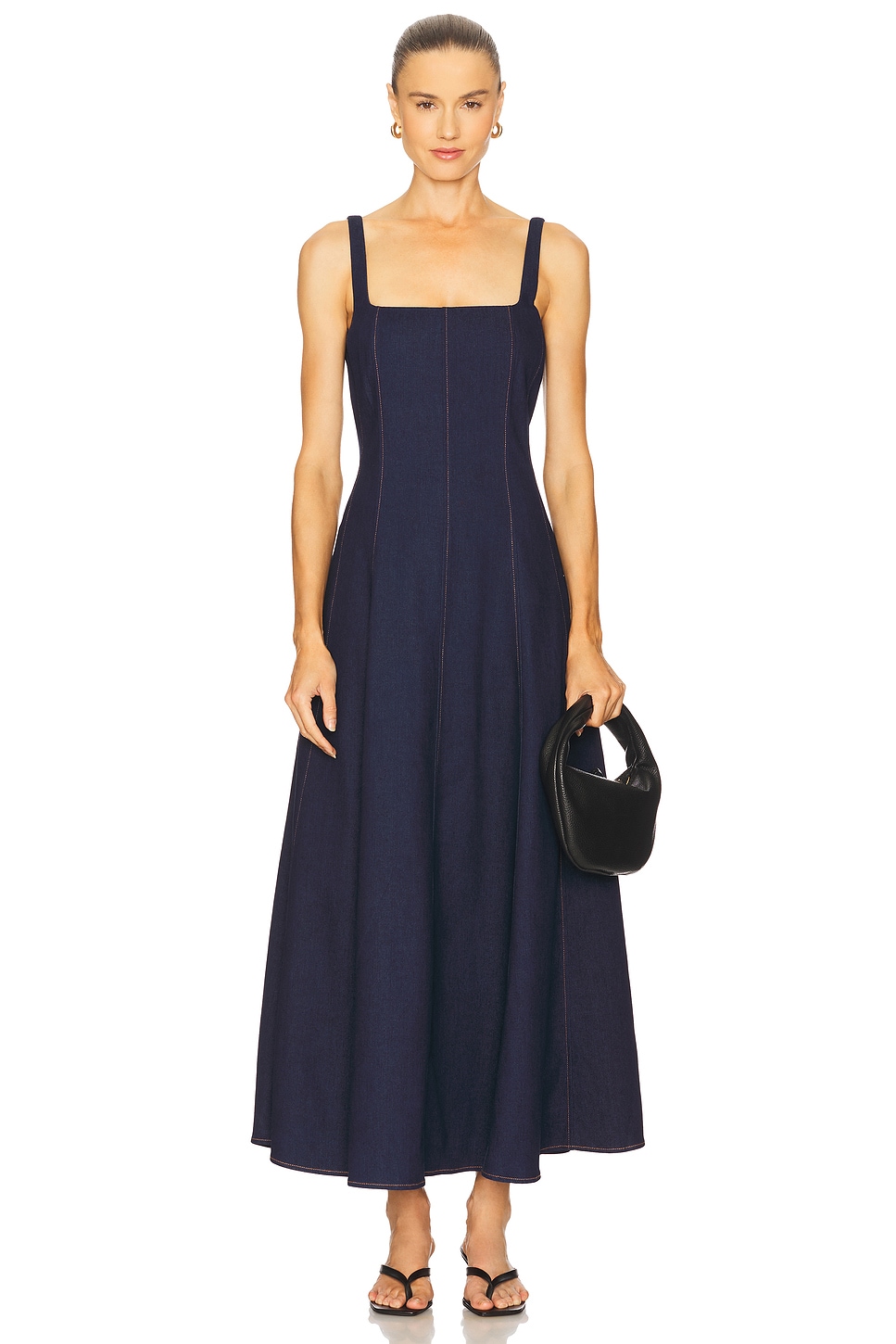 NICHOLAS Athena Dress in Indigo