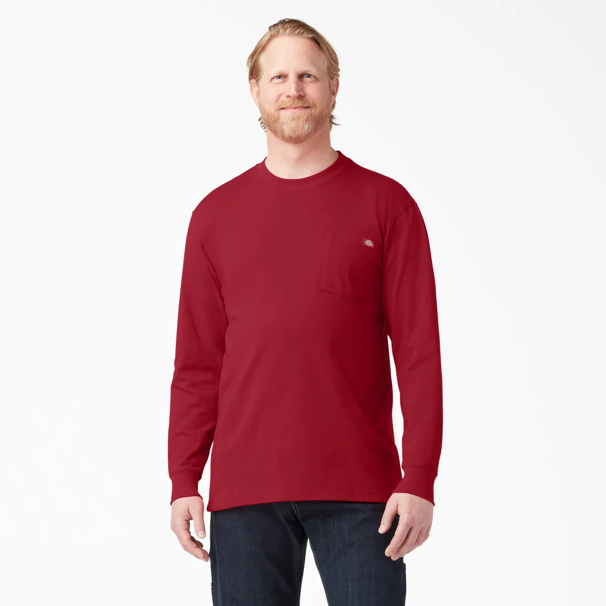 Heavyweight Long Sleeve Pocket T-Shirt