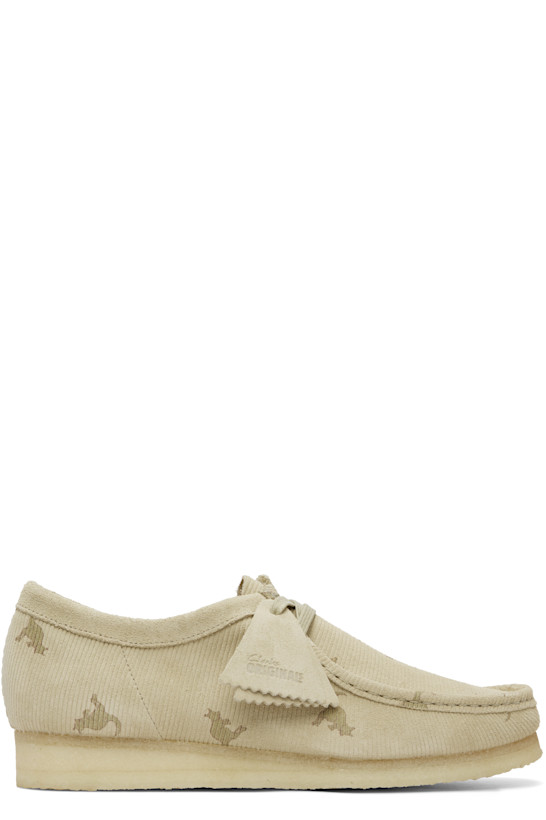 Beige Wallabee Derbys