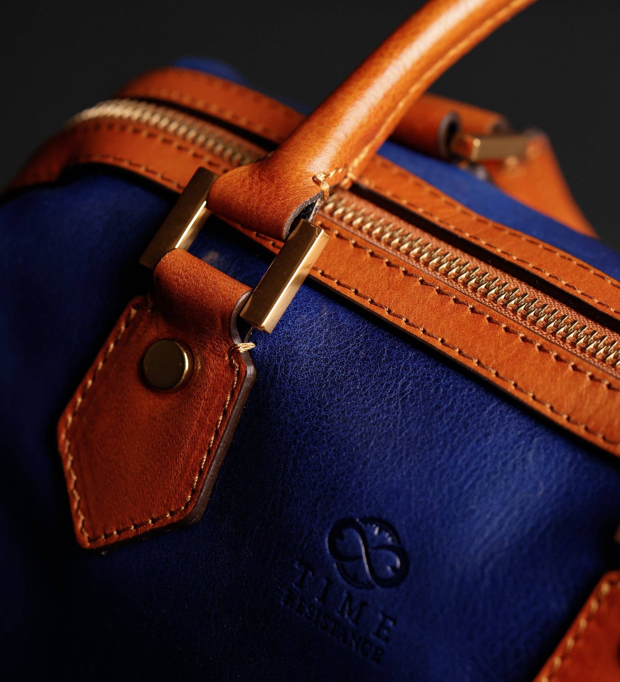 Leather Barrel Bag - Image 9