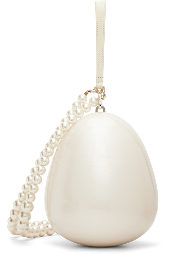 Off-White Large Pearl Egg Bag