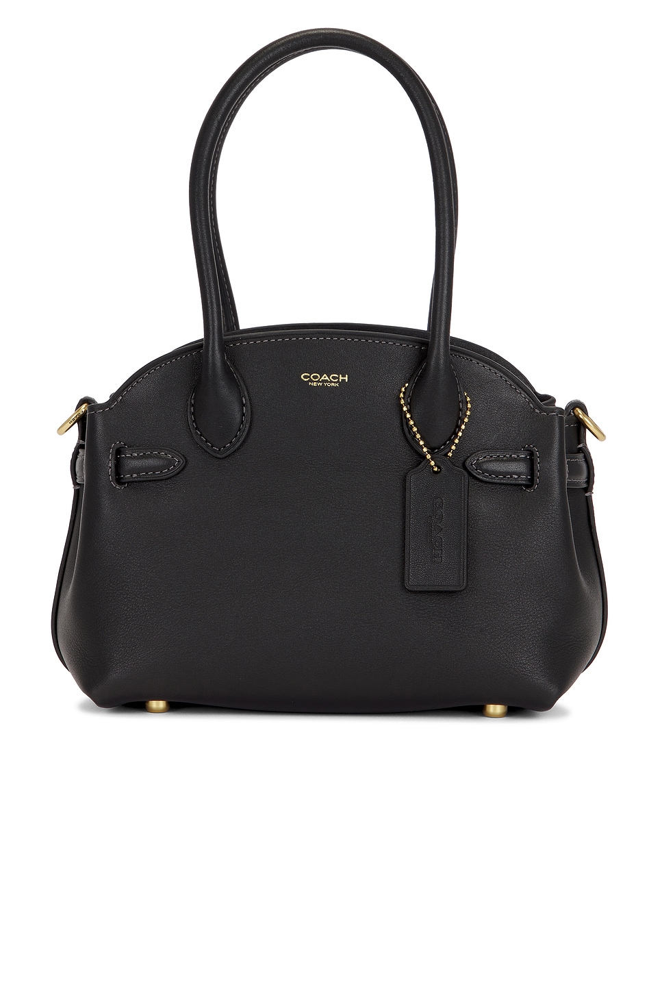 Coach Soft Empire Carryall 21 Bag in Black
