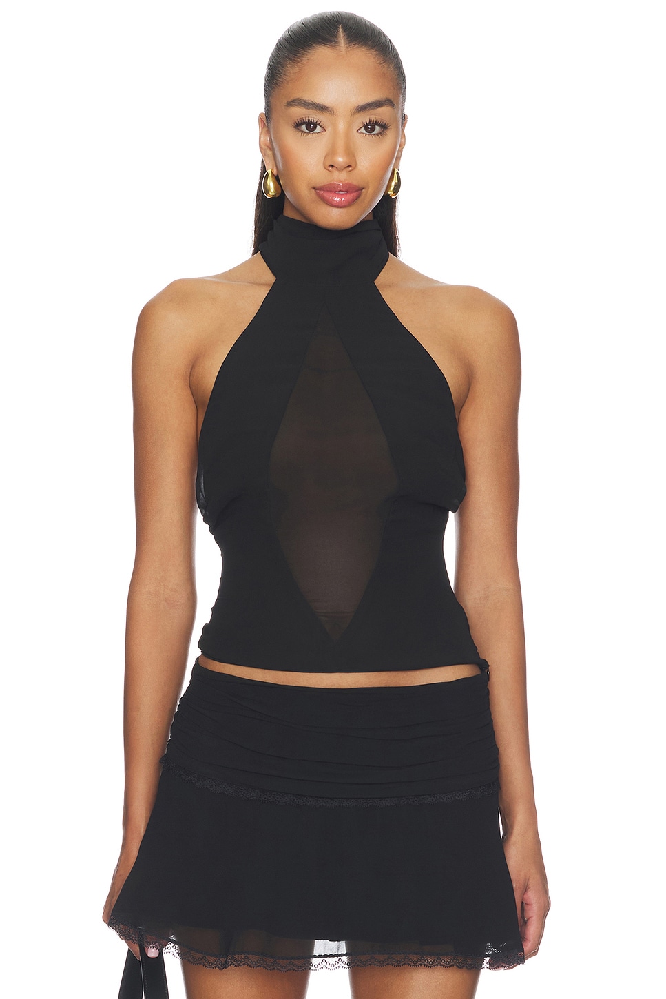 GUIZIO Koemi Top in Black