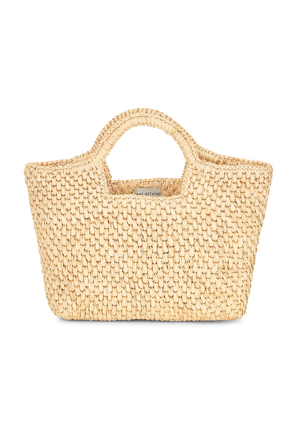 Hat Attack Sandy Top Handle Bag in Natural