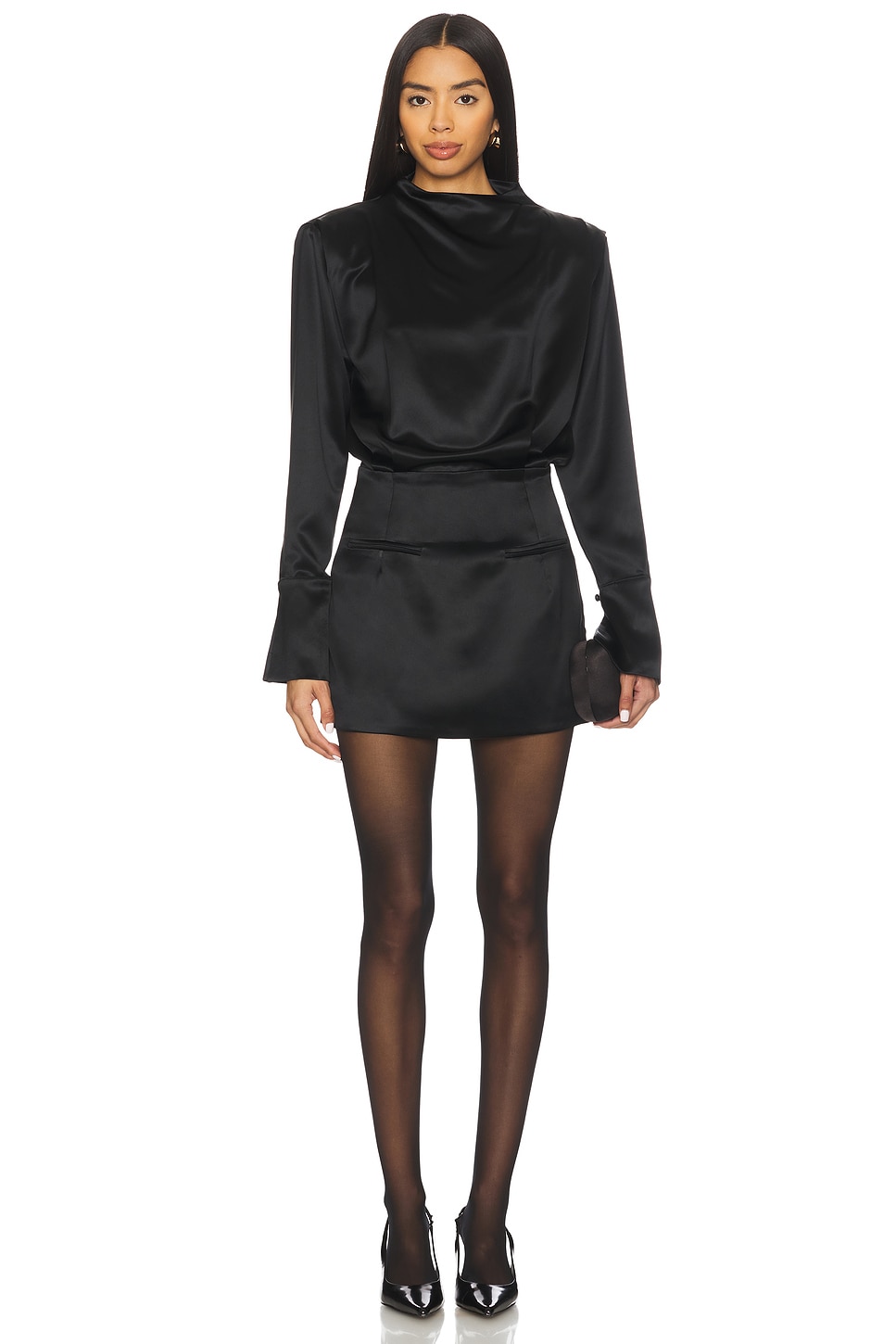 Nonchalant Label Yasmine Dress in Black