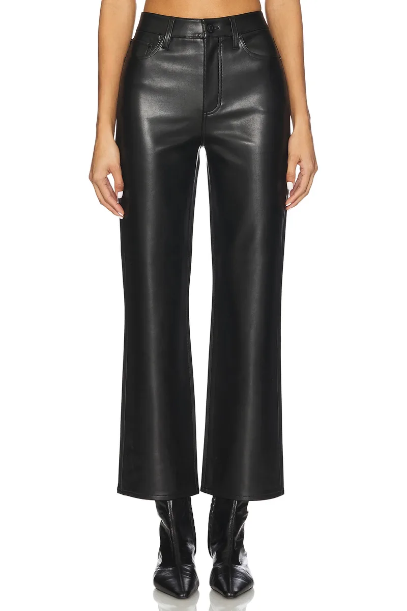 PISTOLA Ally High Rise Ankle Boot in Onyx