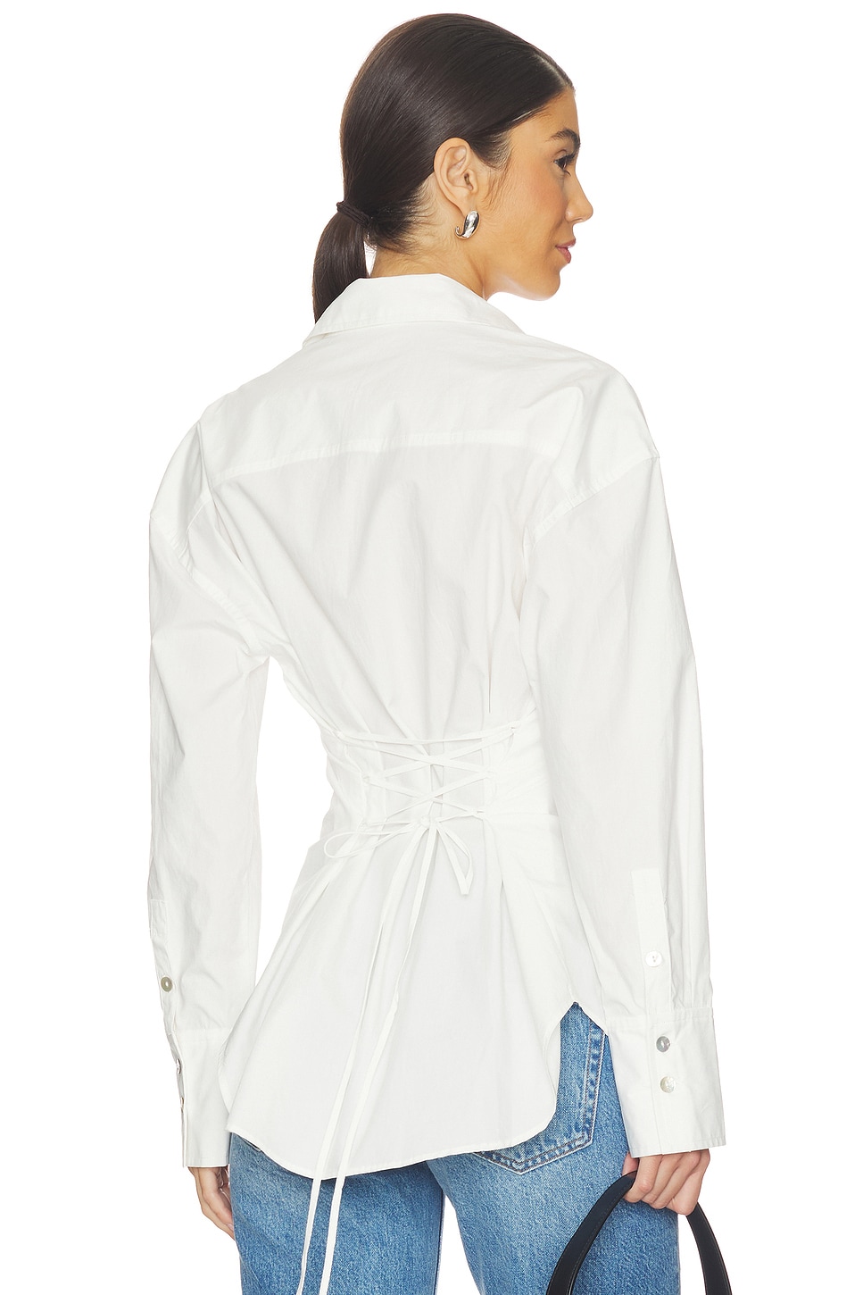 NIA Jules Shirt in White