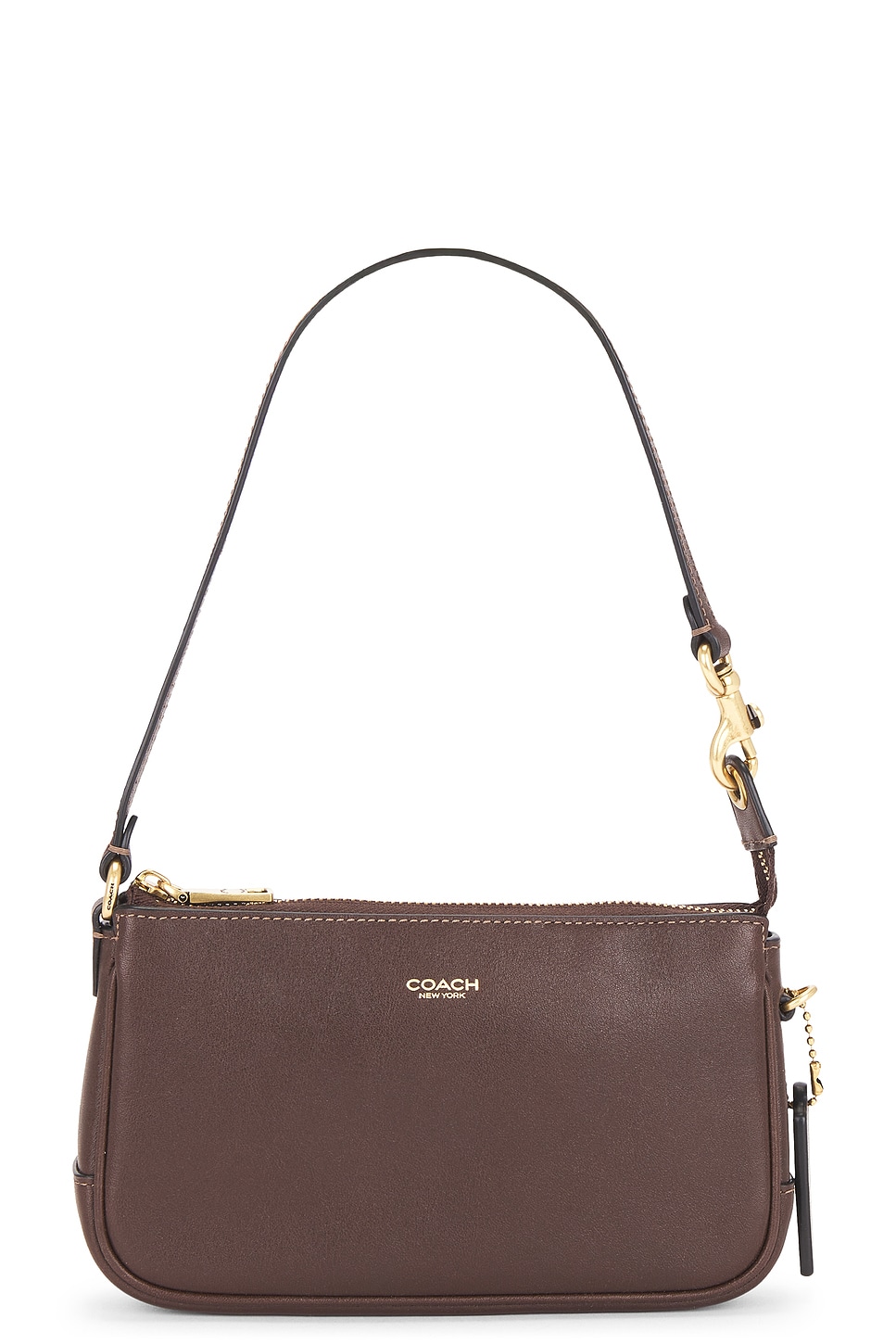 Coach Natural Grain Leather Plaza Bag 18 in Maple