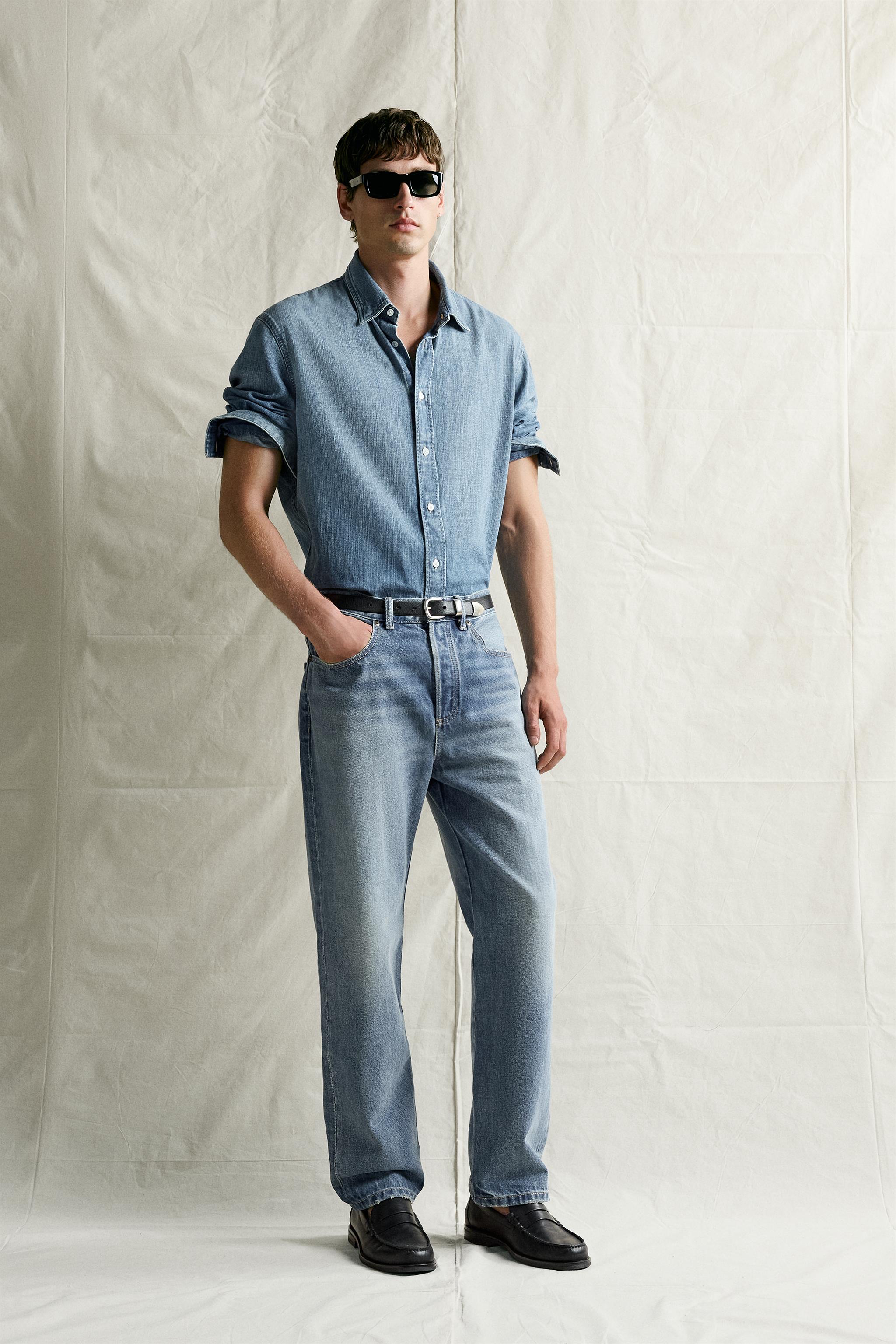 RELAXED ANKLE FIT JEANS