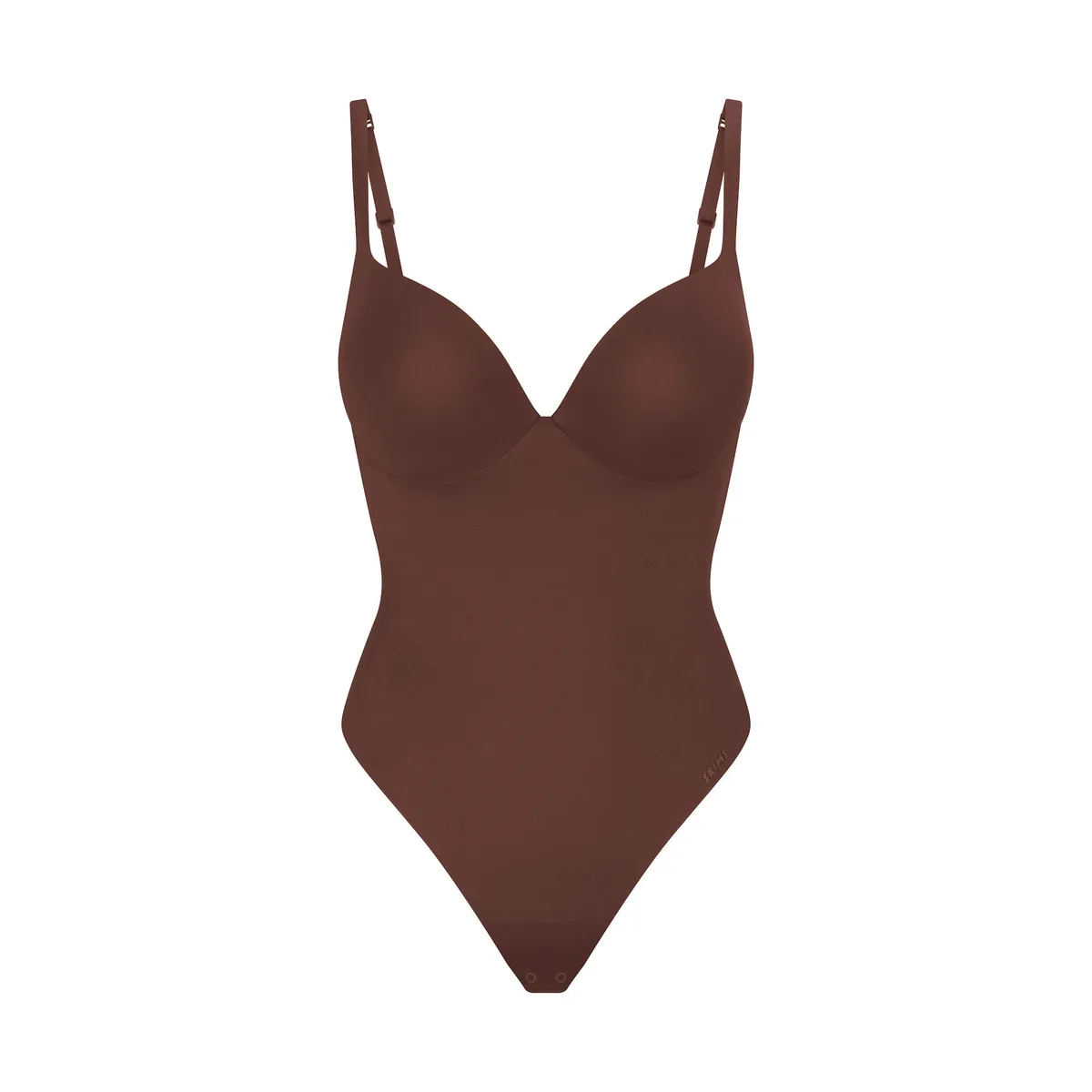 SKIMS ULTIMATE BODY PUSH-UP THONG BODYSUIT | COCOA