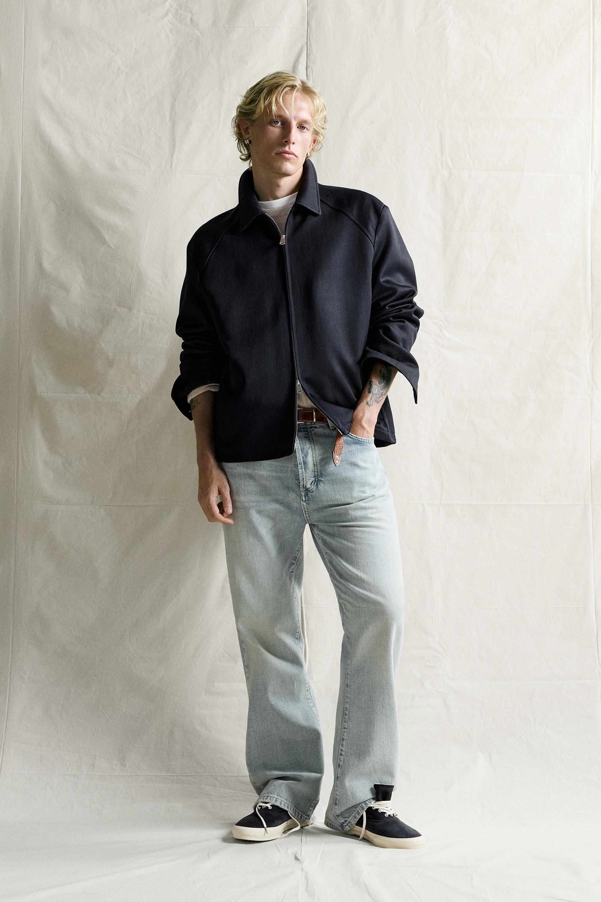 WOOL BLEND REGULAR FIT JACKET