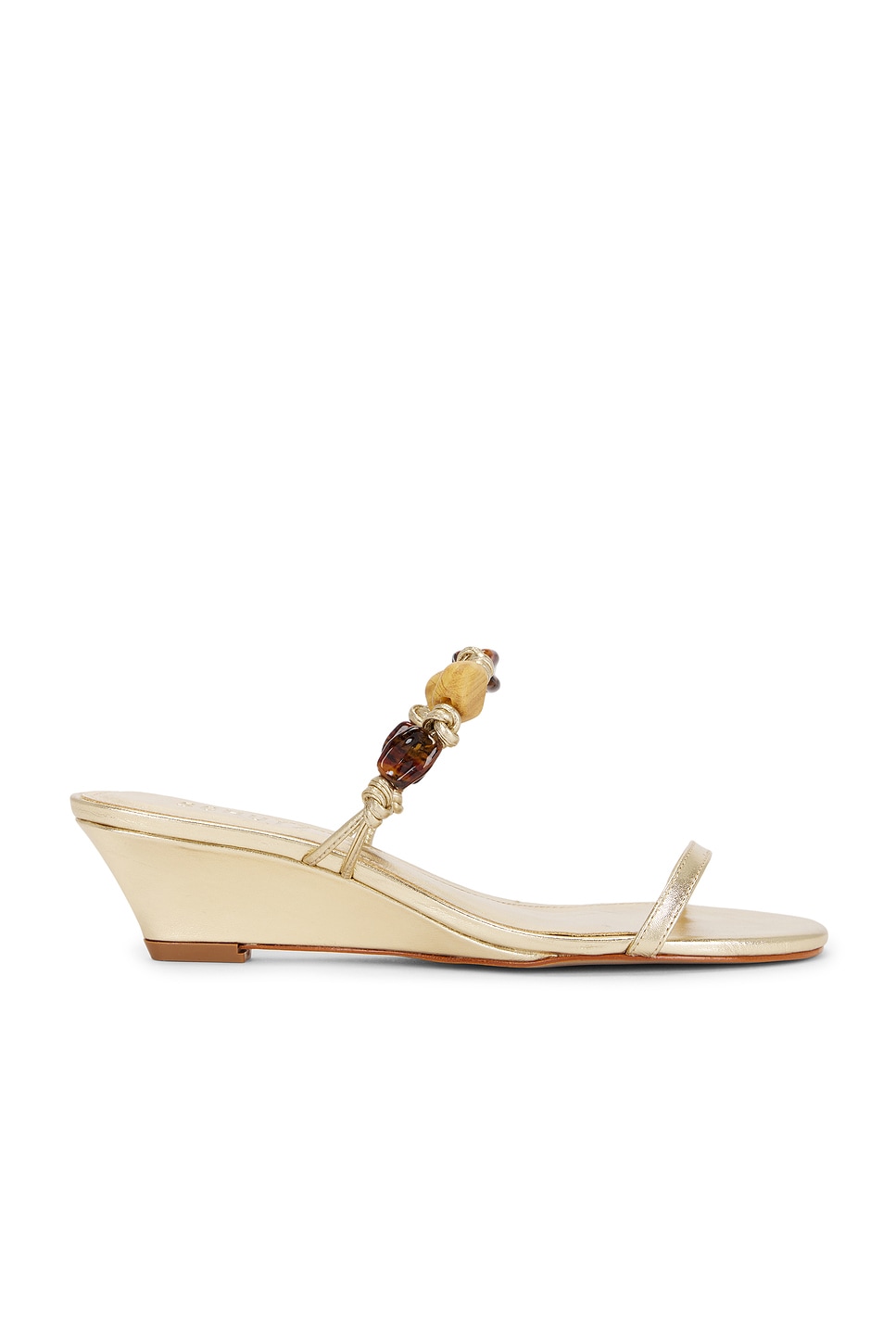 Schutz x REVOLVE Freya Sandal in Platina