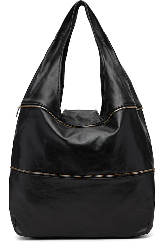 Black Riba Zip Bag
