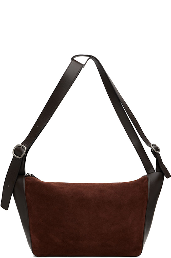 Brown Vincle Suede Bag