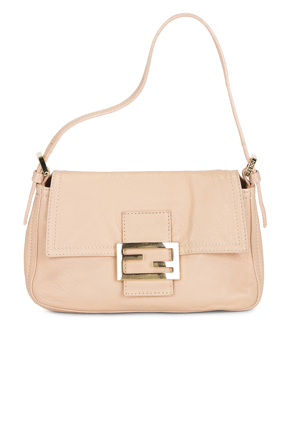 FWRD Renew Fendi Baguette Shoulder Bag in Pink