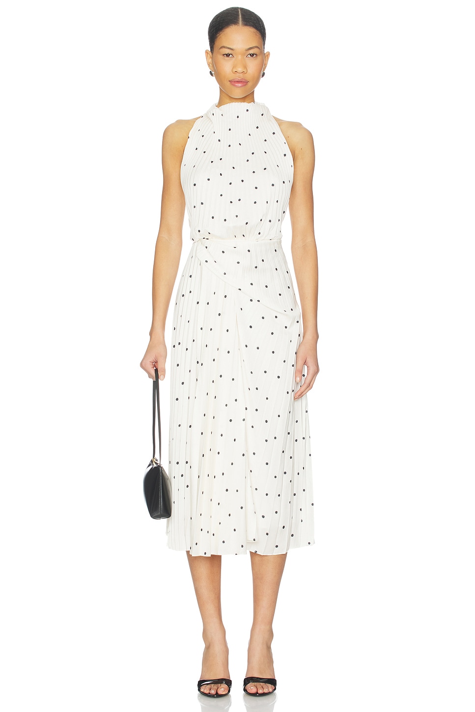 A.L.C. SIMONA 裙子 in Cream & Black