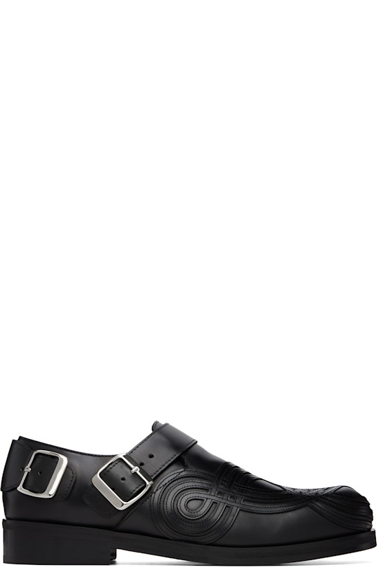 Black Braided Biker Derbys